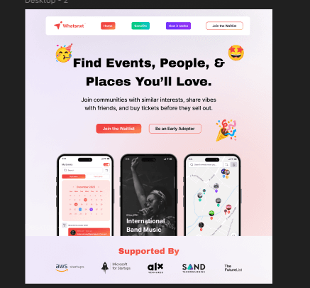 WhatsNxt App